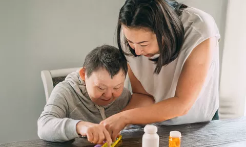 Caring for people with learning disabilities and dementia: pharmacotherapeutic considerations Caring for people with learning disabilities and dementia: pharmacotherapeutic considerations